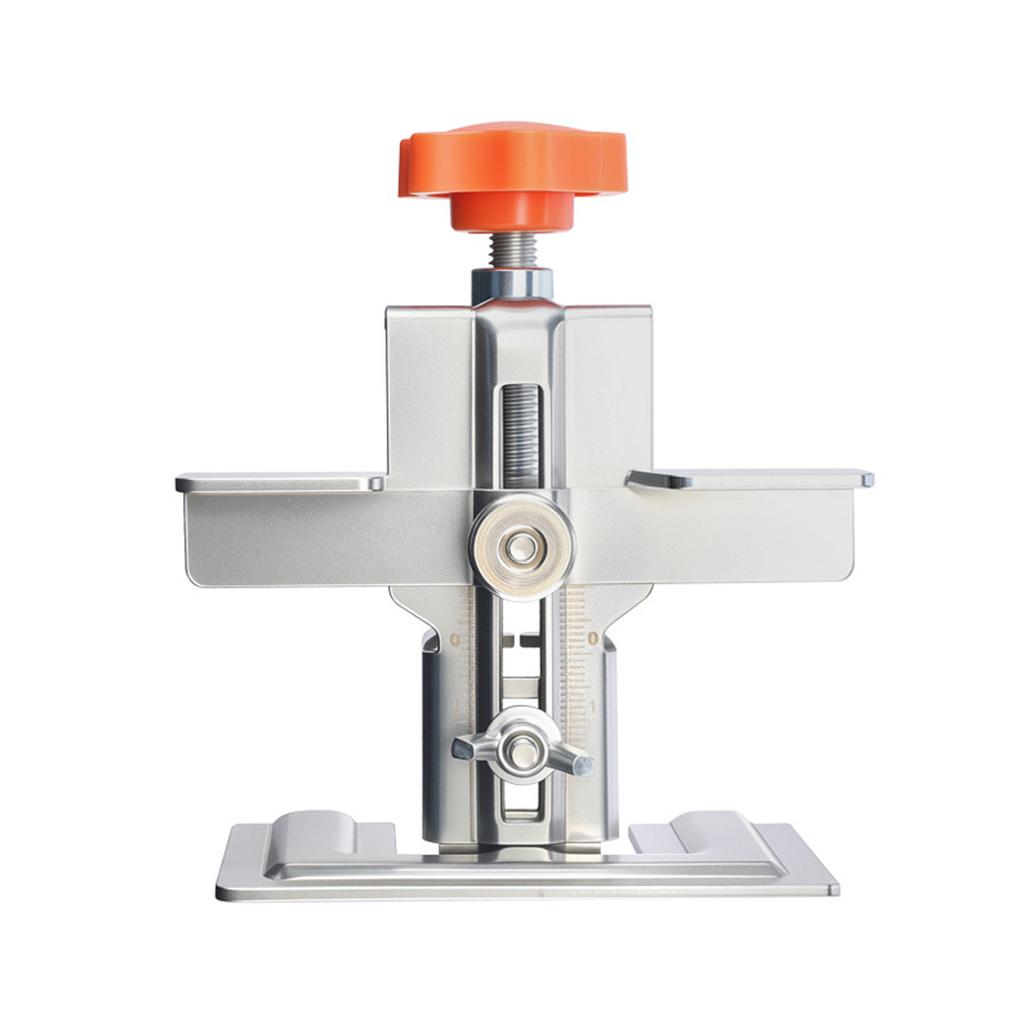 Polohovací šablona pro montáž dvířek skříněk Nastavitelná délka Nerezová ocel Kování Montážní nástroj pro přesné vrtání