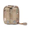 Compact Foldable Bottle Holder Case Storage Bag With Elastic Strap Detailing For Secure Belt