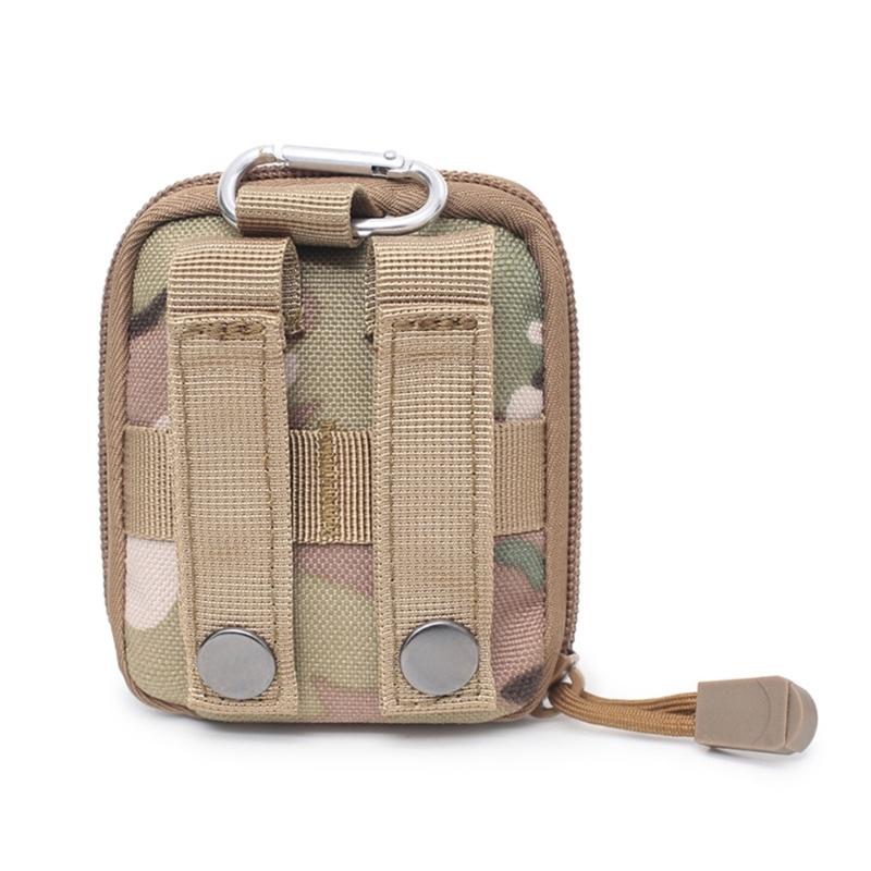 Compact Foldable Bottle Holder Case Storage Bag With Elastic Strap Detailing For Secure Belt