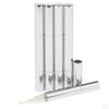 3ml/5ml Penna Vuota in Alluminio Twist Contenitore Olio Cuticole Cosmetico Tubetti Liquidi per Smalto per Unghie Confezione da 5