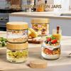 Sturdy Glass Food Storage Jars With Airtights Seal For Home Jar Pickle And Craft