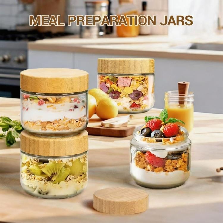 Sturdy Glass Food Storage Jars With Airtights Seal For Home Jar Pickle And Craft