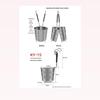 304 Stainless Steel Noodle and Soup Skimmer, Vegetable Strainer, Hot Pot Skimmer, Fine Mesh Strainer.