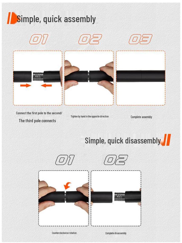 Multifunctional Home Gym Resistance Band & Pilates Bar for Strength Training