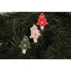 Set of 6 Christmas Tree Themed Clothespins