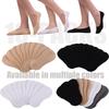 10-Pack Women's No-Show Short Socks with Heel Protection - Full Coverage Ankle & Heel, Thin Summer Invisible Socks Suitable For, Travel, Dates