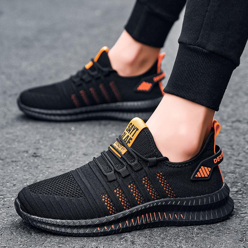 2024 Neuheiten Sommer Mesh Leichte Vulkanisierte Schuhe Herren Walking Sneaker Herren Freizeitschuhe Sneaker Zapatillas Hombre