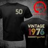 Classic 50th Birthday In 1976 Limited Edition Graphic T Shirt Unisex Unisex Vintage 1976 Original 50yearold Tshirt Retro Clothes