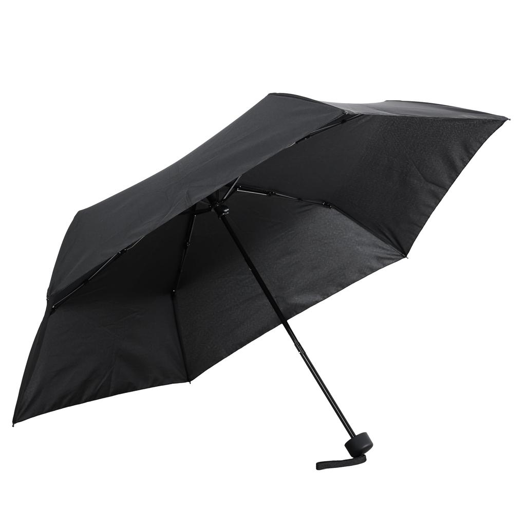 Pearl Metal Folding 6 Men's Umbrella, Ribs, 55cm, Black, N-7288