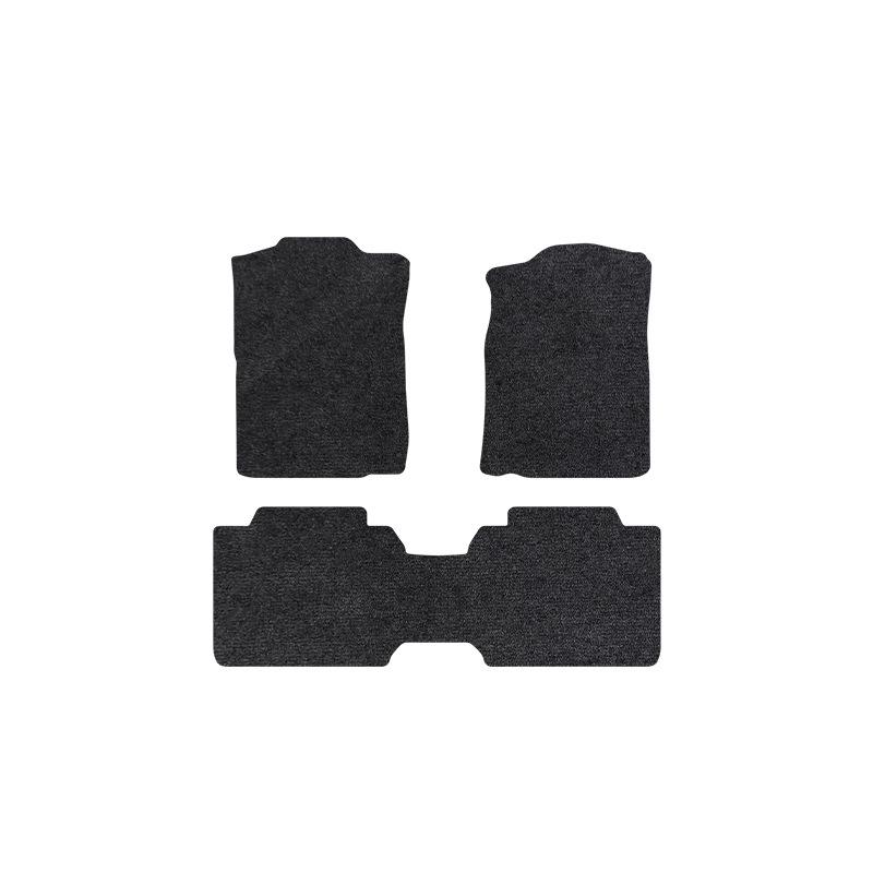 Black Flocking Nylon Car Floor Mats for 08-13 Toyota Vios