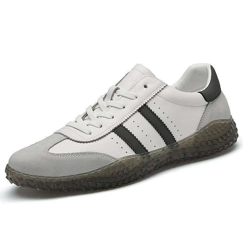 

Модная прозрачная обувь на платформе на четыре сезона, повседневная обувь с мягкой подошвой, дышащая обувь для скейтборда, мужская спортивная обувь, обувь на плоской подошве 45 серый