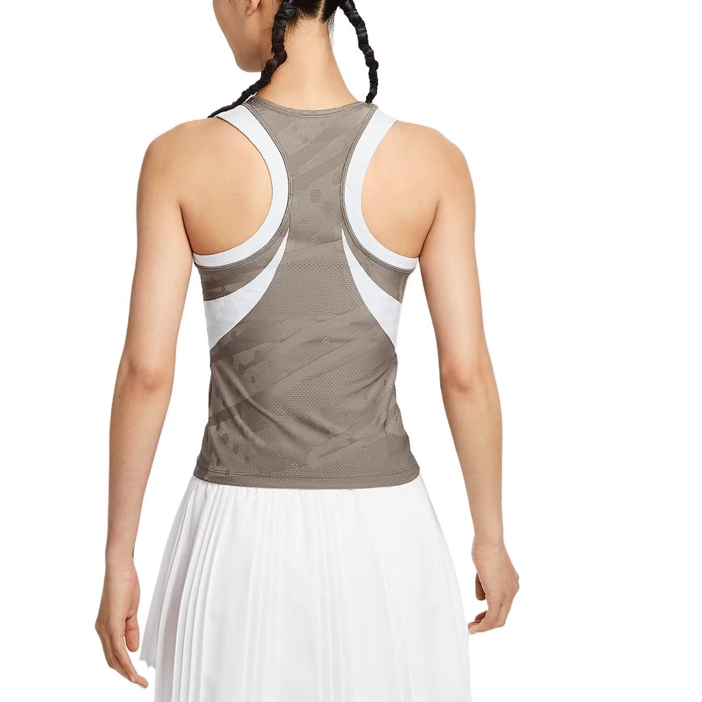 New Nike SLAM DRI FIT SS25 Sport Vests Women's Cave Stone Soccer Gray White FZ6476-289