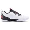Li Ning CS6 Comfortable Slip Resistant, Abrasion Resistant, Breathable Low top Badminton Shoes Unisex White Black AYTS055-3