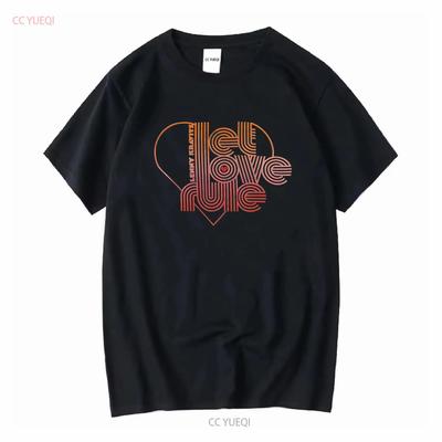 Camiseta Amplificada para Adultos Deja que el Amor Reine Lenny Kravitz manga larga o corta vintage Lavada moda Versátil Ligeramente Transpirable