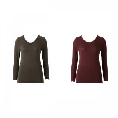 Women S 9 pointS Air Pocket Jacquard Underwear Top Vlg5067c