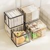 Kleider Aufbewahrungstasche Transparent Große Kapazität Buch Organizer mit Reißverschluss Und Griff Design