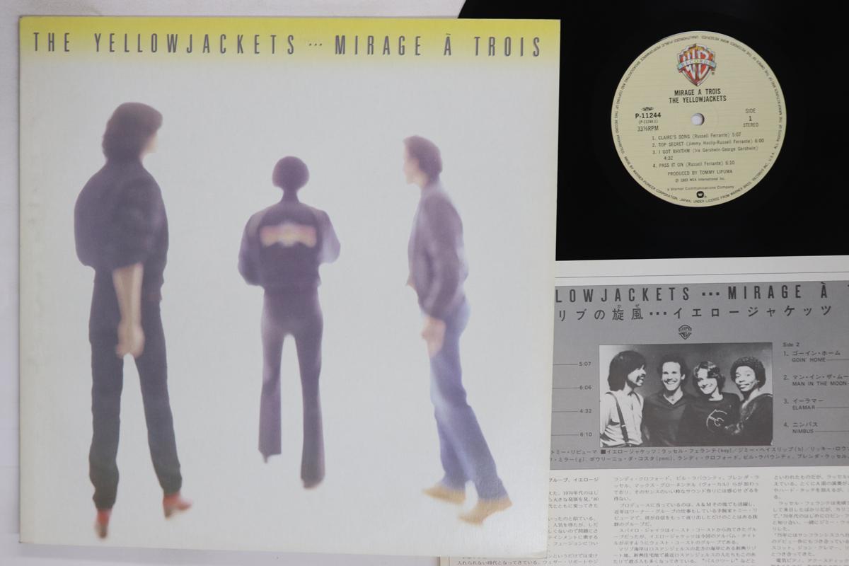 LP Record YELLOWJACKETS Mirage A Trois P11244 WARNER BROS 1983 Japan Jazz Used