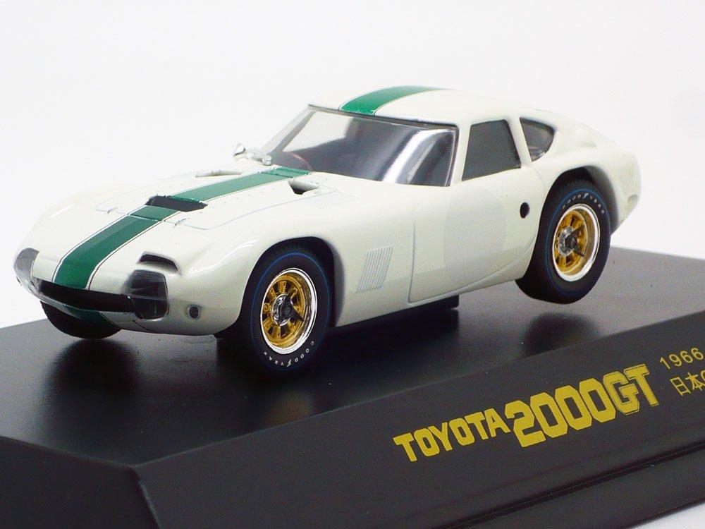 Q Model Toyota 2000GT 1966 Japanese GP GREEN STRIPE Fukuzawa Practice Specification Finished Product 1/43