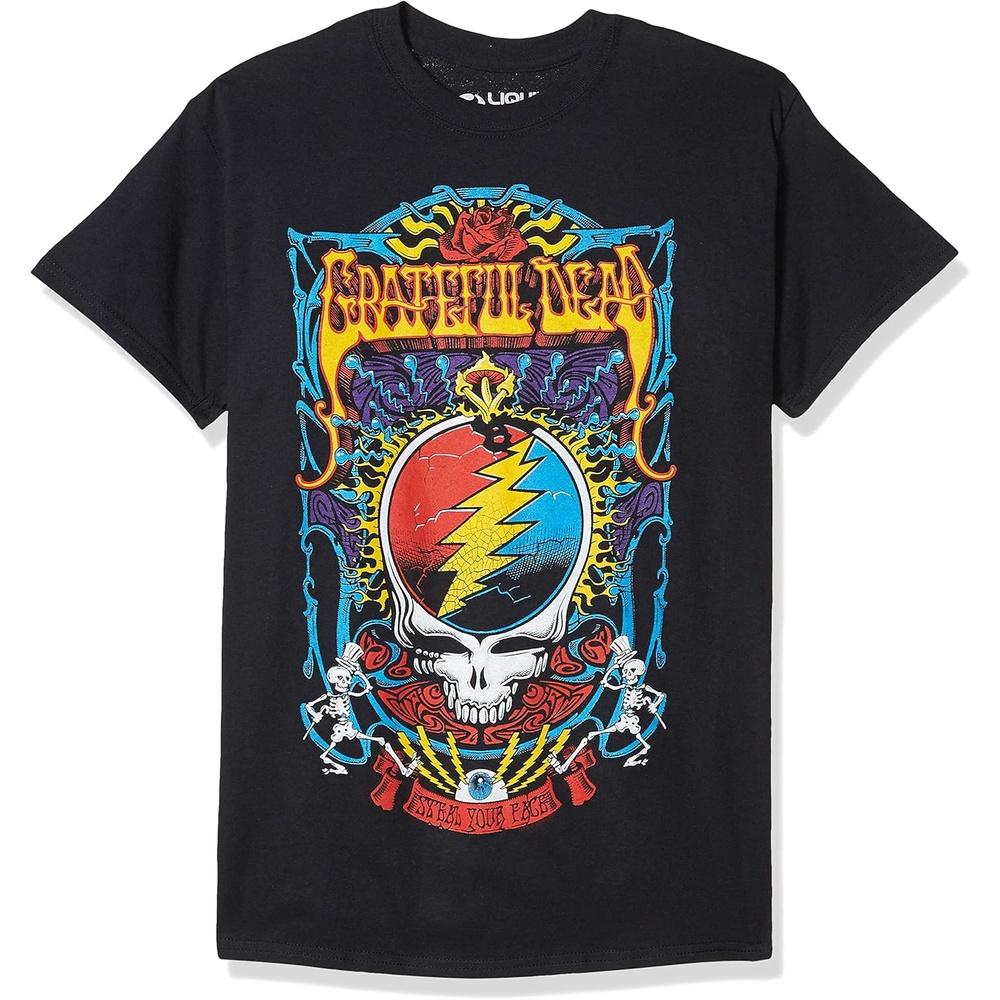 Liquid Blue Mens Steal Your Trippy T-shirtT-Shirt L чёрный
