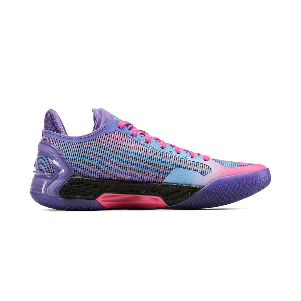 Li Ning Blade 4 V2 Multi-Color Basketball Shoes Men sneaker Blue Purple ABAU037-19