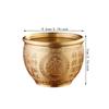 Chinese Treasure Bowl Decorative Feng Shui Decor for Farmhouse Desktop Shelf