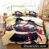 Kawaii Girls Ōokami Mio Bedding Set Single Twin Full Queen King Size Bed Set Aldult Bedroom Duvetcover Sets Bed Sheet Set