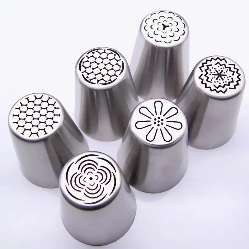 6 stylů Kuchyňské vaření Nástroje Tulipán Cukrářská špička na zdobení dortů Dekorační dovednosti Pečicí nástroje Pečicí nástroje Dortové doplňky