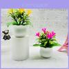 Künstliche Orchideenpflanze mit Plastiktopf für Hochzeitsdeko und Hotelornamentik