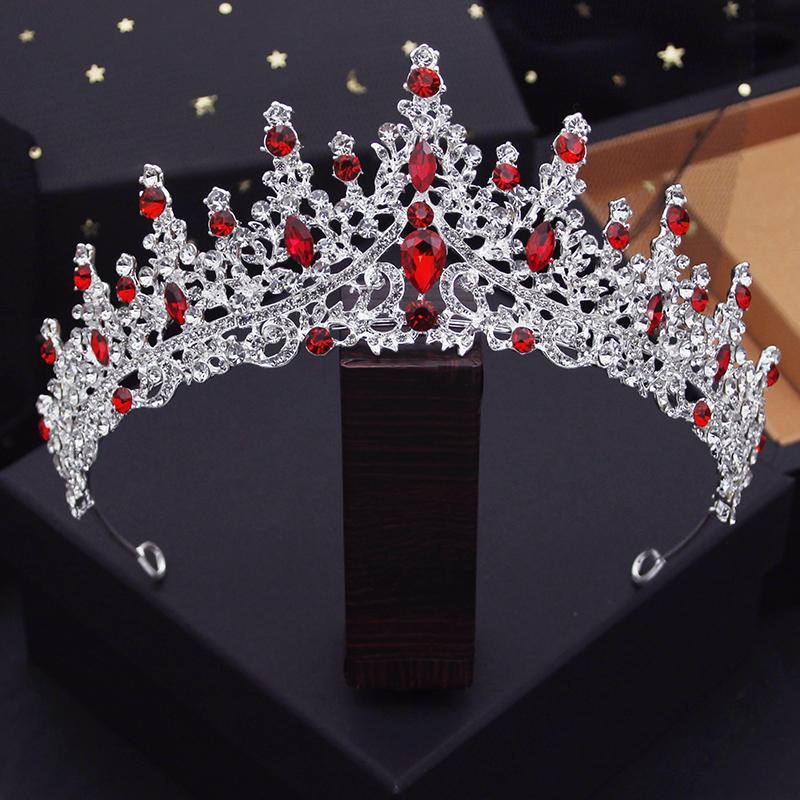 Luxury Headdress Wedding Crown Bride Tiaras and Crowns for Queen Diadem Pageant Crown Bridal Hair Jewelry Accessories
