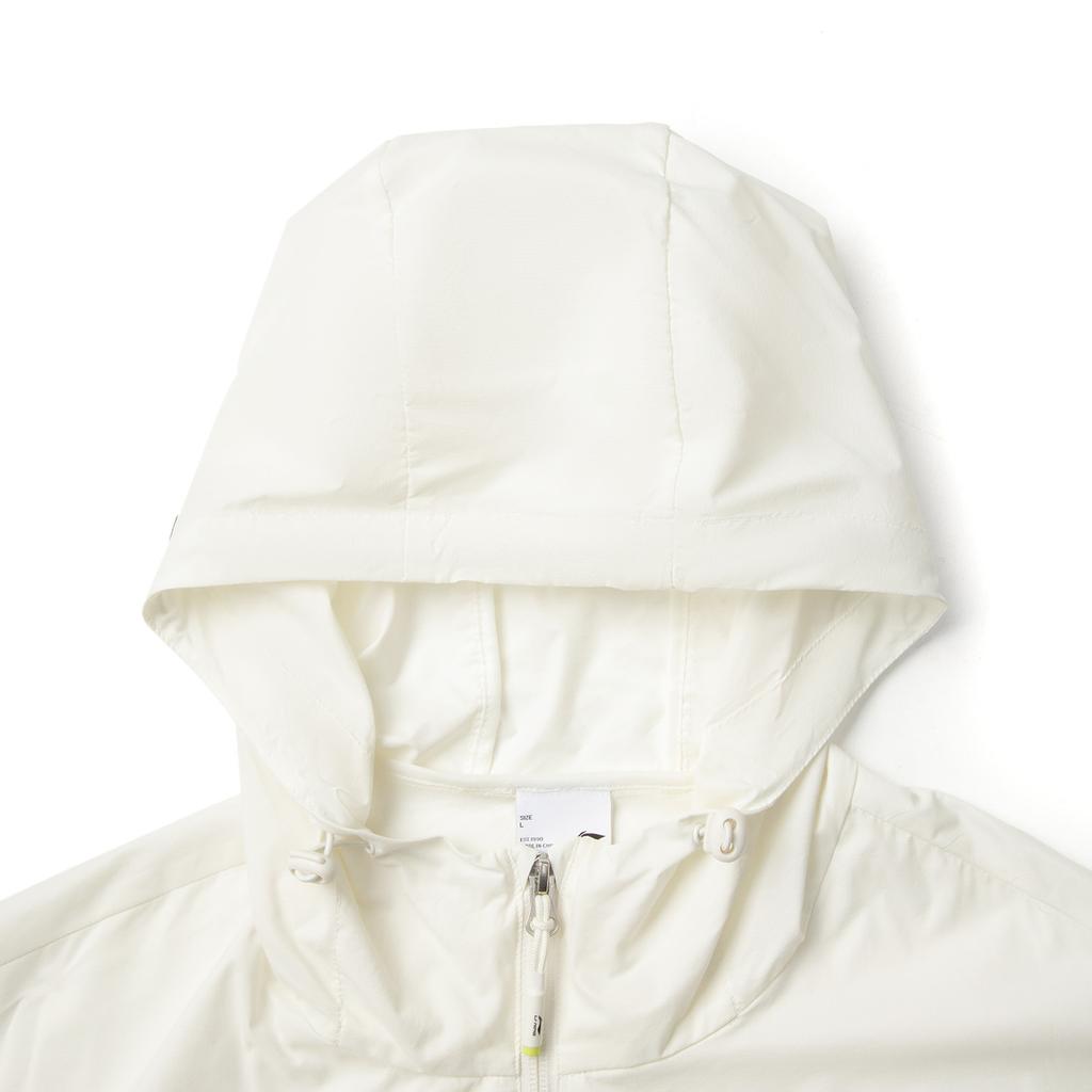 Li Ning Trench Coat Unisex Ivory/Reef Green AFDV609-1