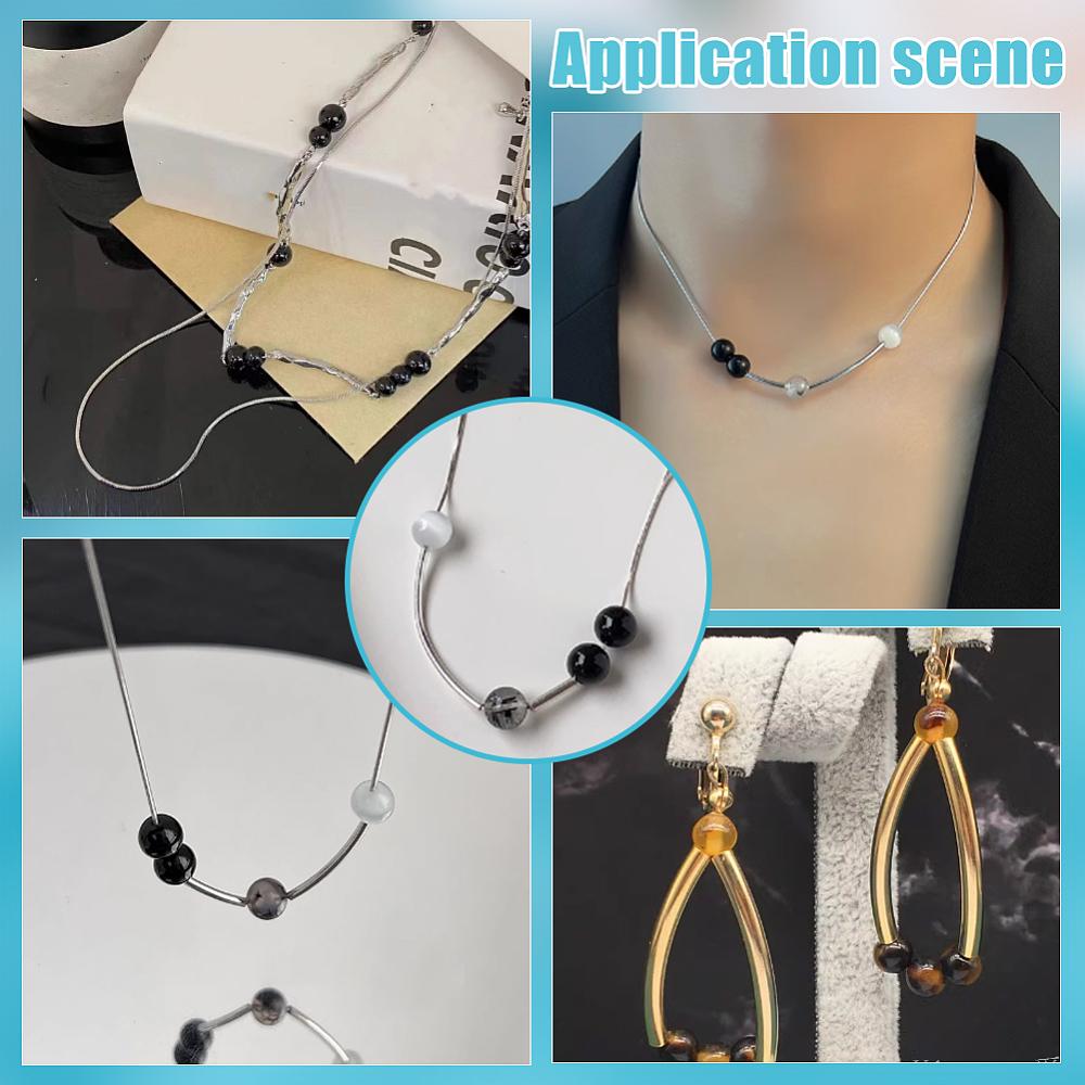 60Pcs 6 Styles 304 Stainless Steel Tube Beads, Curved Tube, Golden & Stainless Steel Color, 15~25x2mm, Hole: 1.4~1.5mm, 10pcs/style