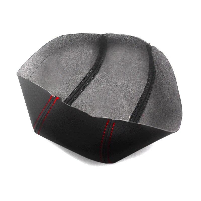 Soft Leather Center Armrest Cover For Hyundai IX25 2015 2016 2017 2018 Car Center Control Armrest Box Skin Cover Sticker Trim