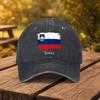 Slovenian Flag Printed Baseball Cap Unisex Fashion Duckbill Hat Suitable for Outdoor Sports Fitness Travel And Outings Multi