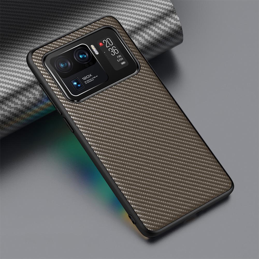 Xiaomi 13Ultra Carbon Fiber Pattern Kevlar Anti-Fall Leather Case for Xiaomi 11Pro