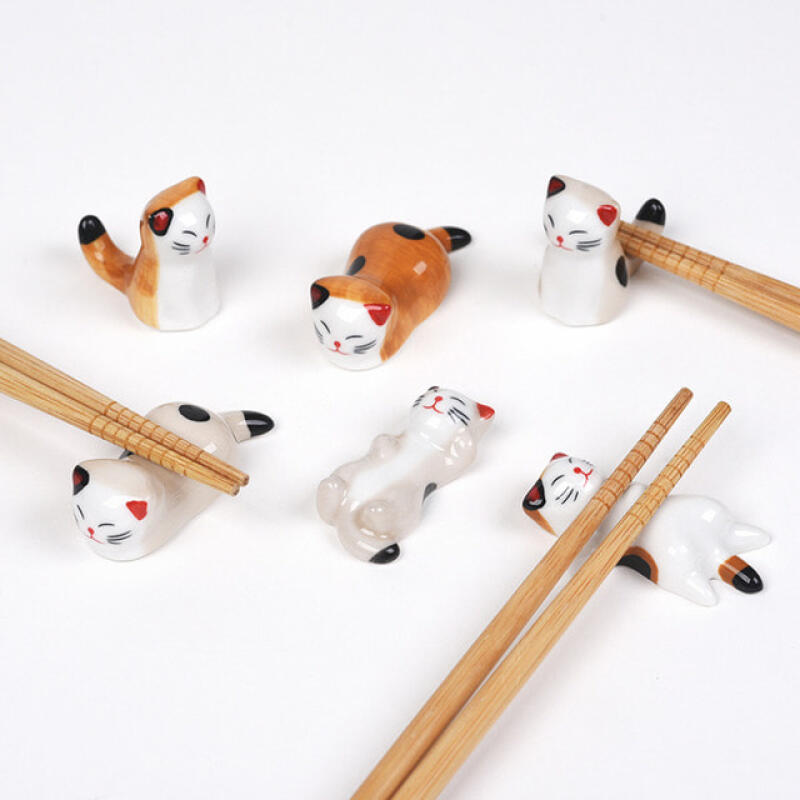 Cat Spoon Chopstick Rest Set of 6 Single product