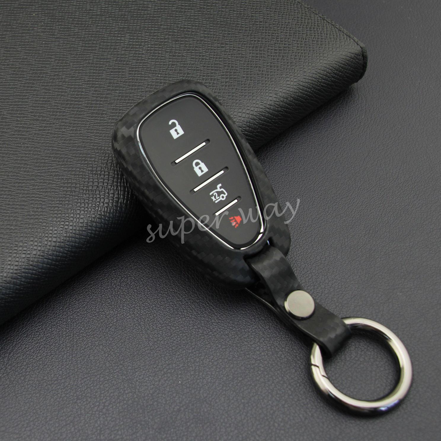 

Чехол для ключа из углеродного волокна для Chevrolet Chuangku и Cruze, совместим с моделями 2018 года. Paper Box