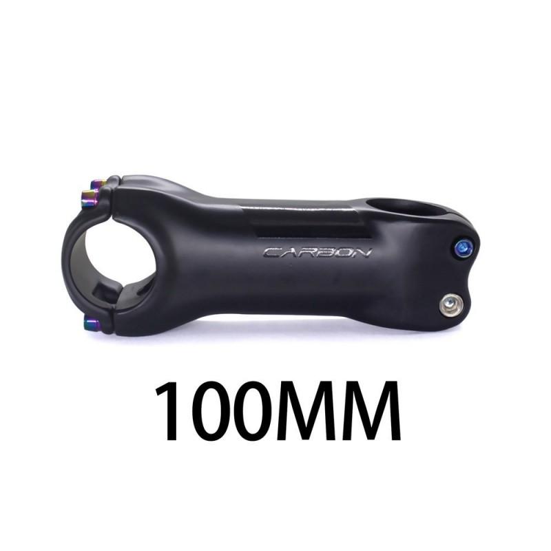 Carbon Fiber Bicycle Stem 6 Degree Rise 31.8mm Clamp Mountain Road Bikes 70-110mm Length