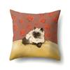 Taie D'oreiller De Canapé Chat Mignon, Coussin Imprimé Animal Pour Animaux De Compagnie, Taie D'oreiller Décorative Pour La Maison