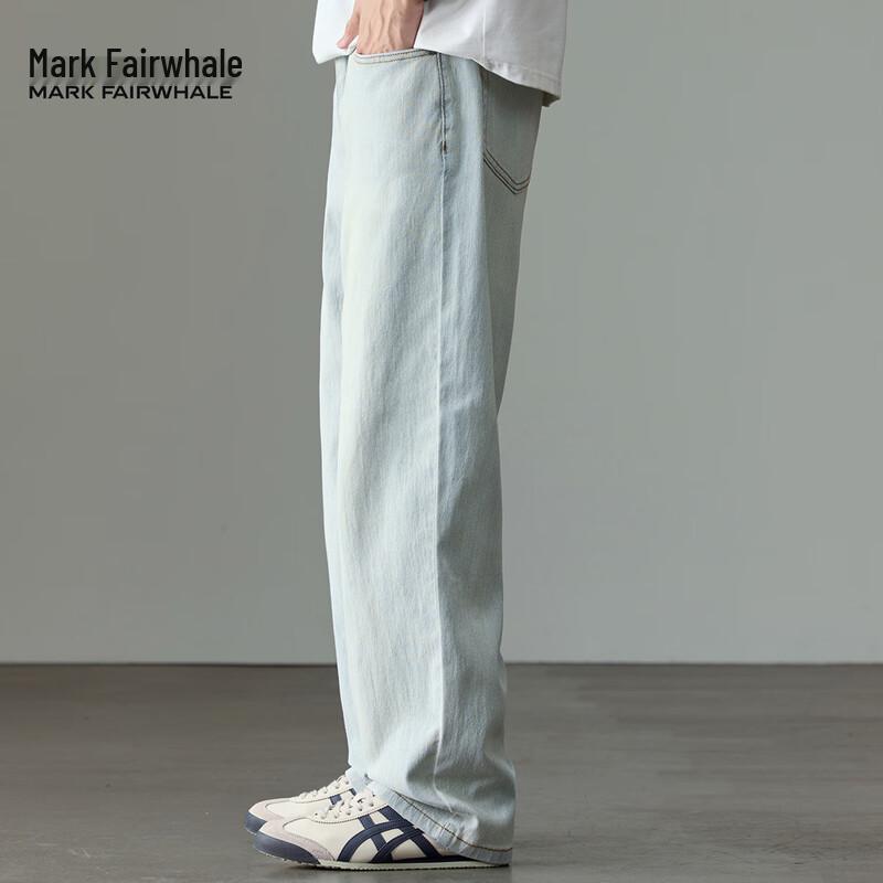 Mark Fairwhale Men's Loose Straight-Leg Jeans