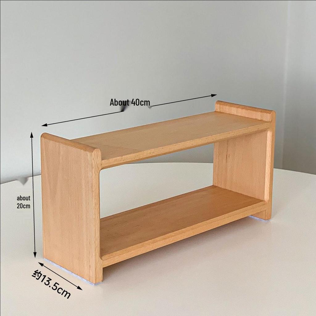 Solid Wood Multifunctional Cup Storage Rack for Kitchen & Dining Table