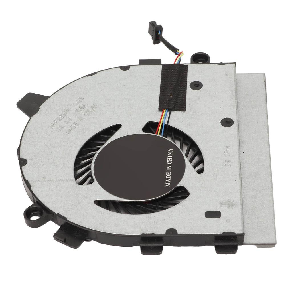 CPU Cooling Fan ABS Aluminum Alloy 4Pin Connector Easy Installation Laptop Cooling Fan for Inspiron 13 7390 7391
