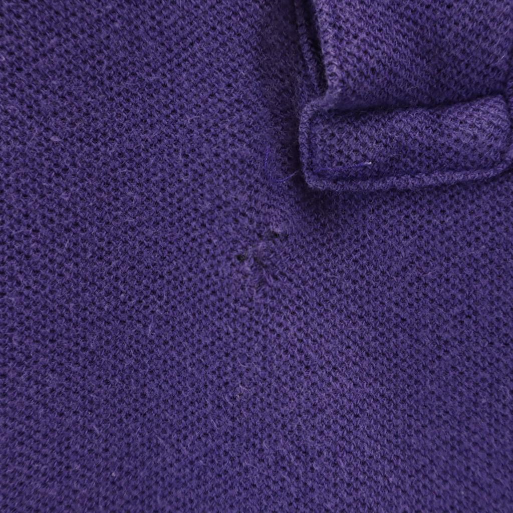 POLO SPORT RALPH LAUREN Short sleeve Polo shirt L Purple Impact 21 Pique Women Used