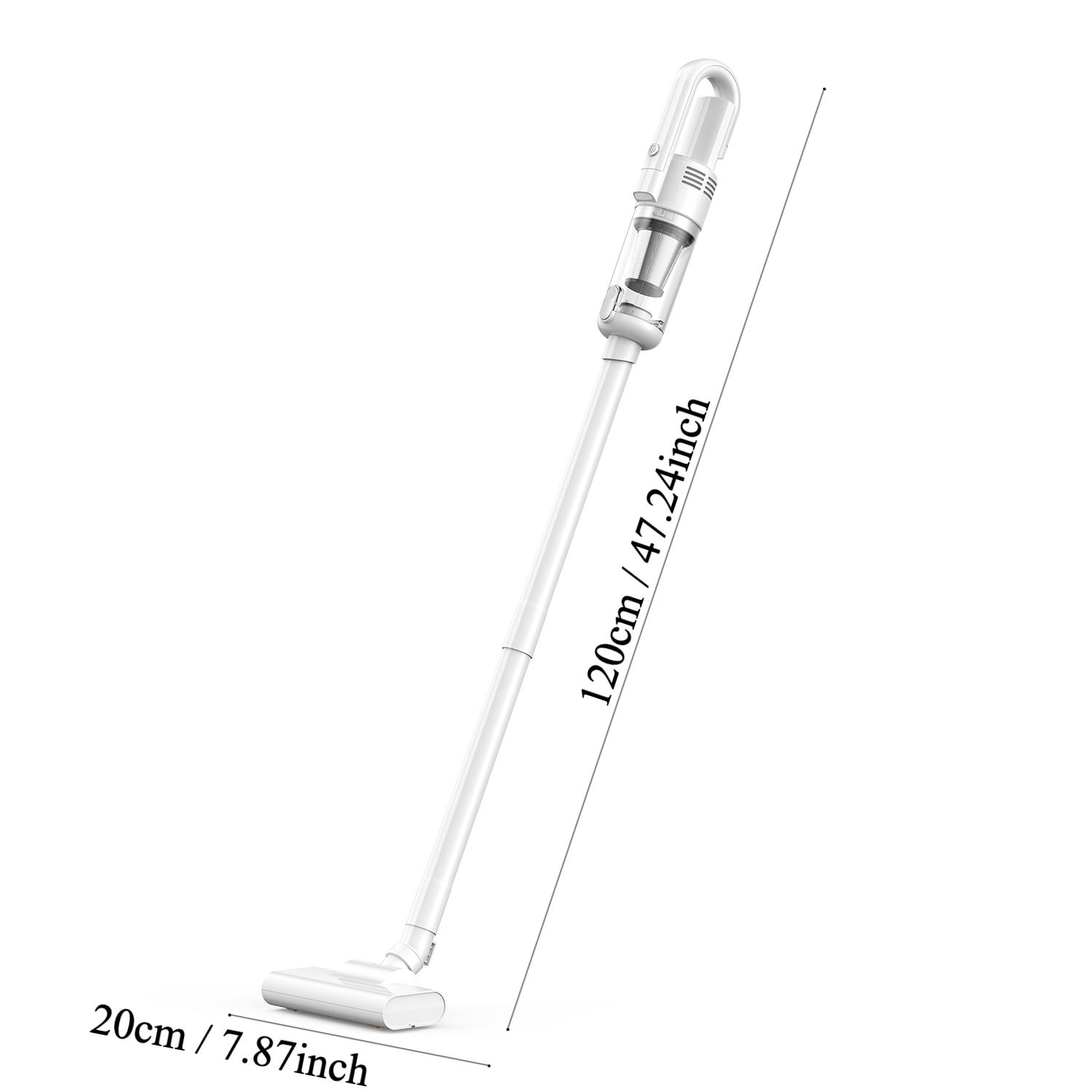 Портативный автомобильный ручной пылесос, мощное всасывание, перезаряжаемый, легкий