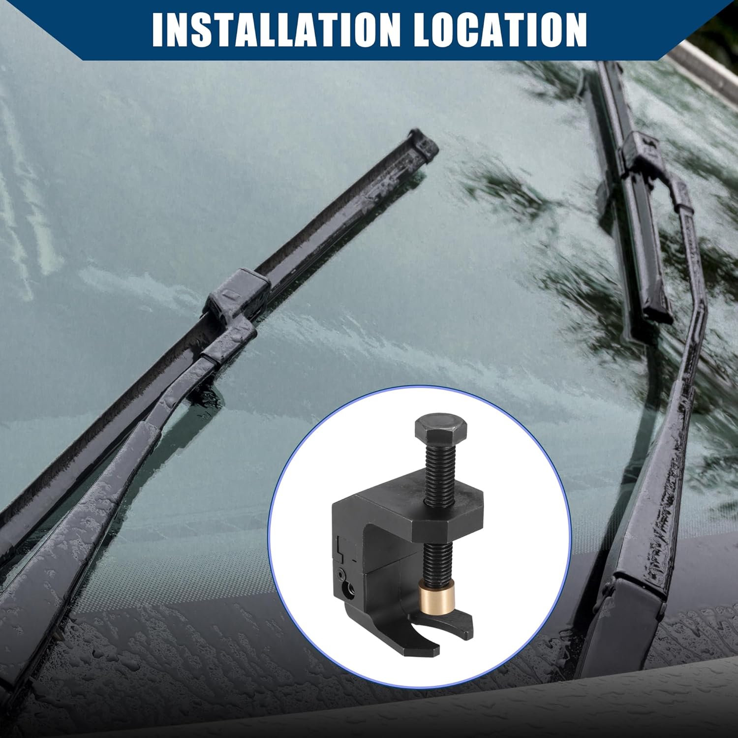 

Windshield Wiper Arm Remover Tool for BMW/Windshield Wiper Arm Puller/Durable / 1 pcs Black