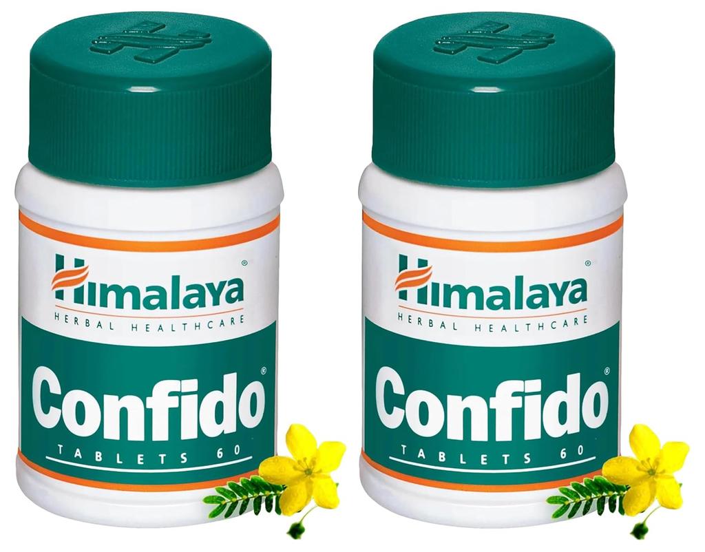 Himalaya 2 x Confido Men's Wellness Tablets 60 Count Each for Performance Stamina Confidence Boost