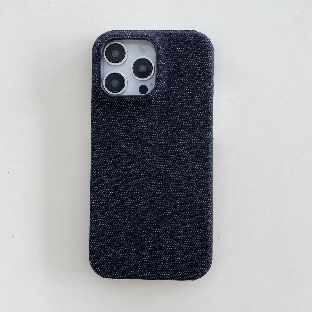 Denim Hard Case for iPhone 15-17 Pro/Pro Max