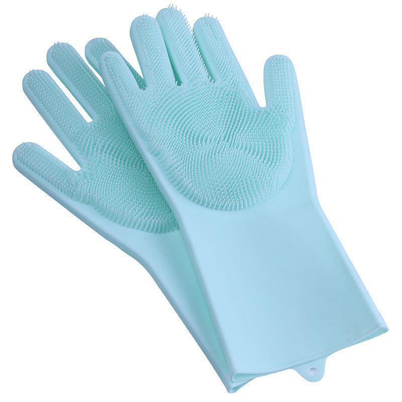 Pet Grooming Gloves: Massage & Hair Removal for Cats & Dogs