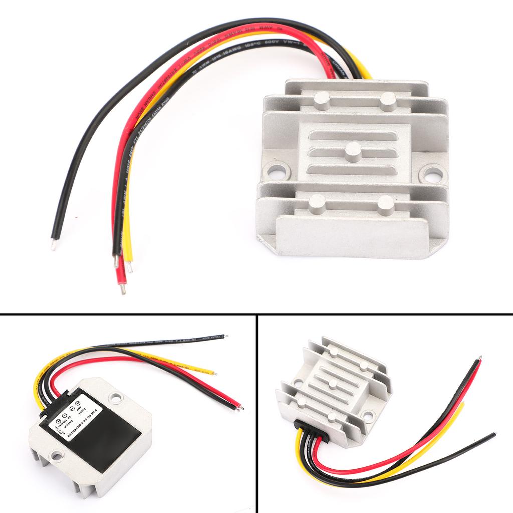 WaterProof 48V To 5V 10A Step Down DC/DC Power Converter Regulator