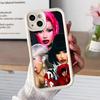 Cardi B Thicken TPU Mobile Phone Case for iPhone 17 16 15 14 13 12 11 Air Pro Max Plus Colorful Cover