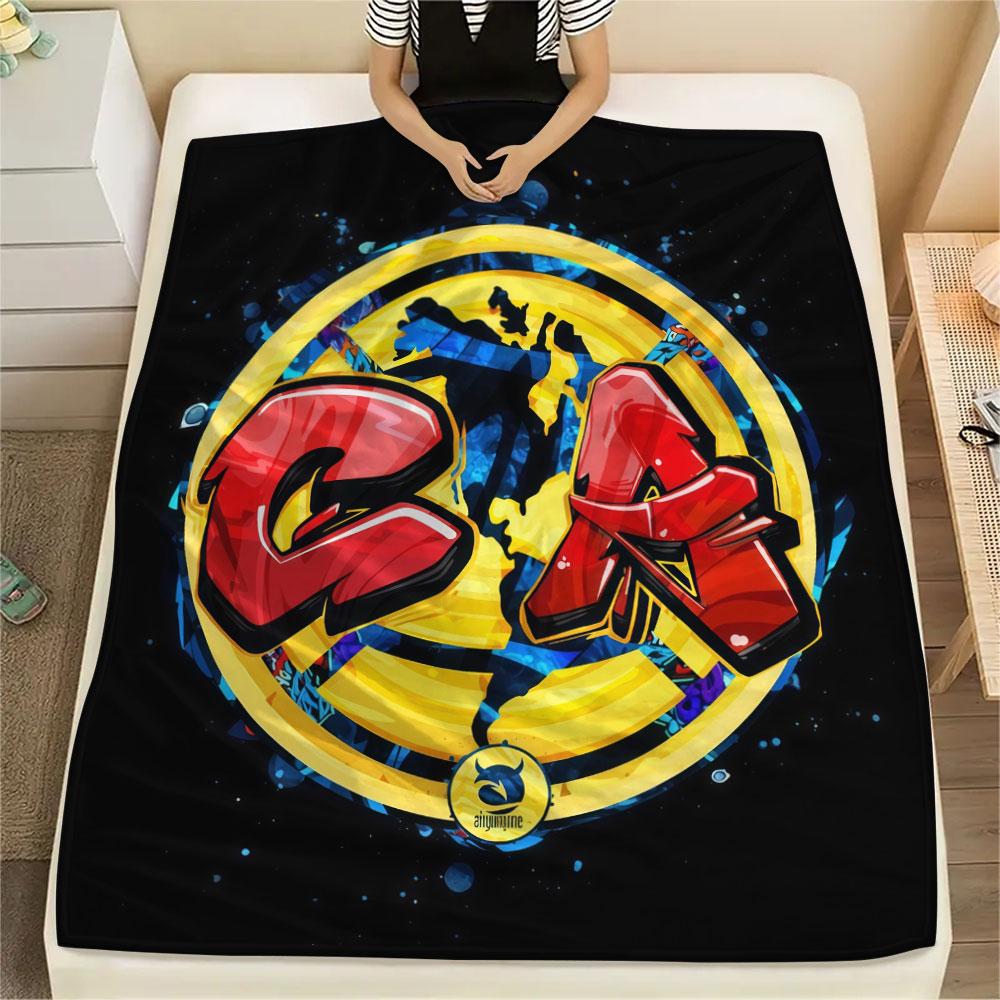 1PC Club America Patterned Flannel Blanket Suitable For All Seasons for Home Decor Warmth and Comfort Gifts Holiday Present